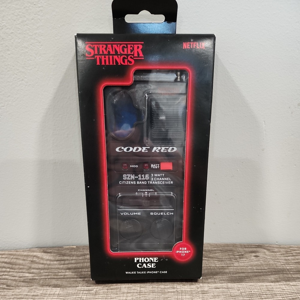 Stranger‎ Things Walkie Talkie Phone Case - iPhone 17